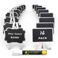 Creative White Mini Chalkboard Double-Sided Movable Wooden Craft Wedding Prop Bar Decoration European Style Ornament