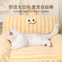 Pet Dog Sofa Bed Warm Cat Nest Small Dog Bed for Winter Sleep