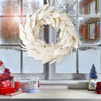 Christmas Wreath Holiday Home Party Decoration Door Hanging Window Mall Ornament