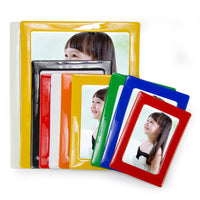Creative Magnetic Crystal Photo Frame 6x7 inch White PVC Kids DIY Picture Frame Colorful Combination Frame