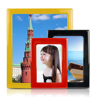 Creative Magnetic Crystal Photo Frame 6x7 inch White PVC Kids DIY Picture Frame Colorful Combination Frame