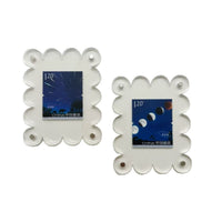 Magnetic Acrylic Photo Frame for Refrigerator, Strong Magnet Display for Instax Photos and Stamps