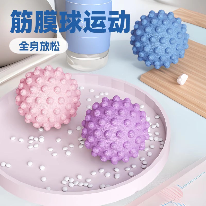 Fascia Ball Foot Massager Muscle Relaxation Yoga Fitness Shoulder Neck Waist Back Meridian Ball
