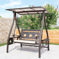 Outdoor Patio Balcony Nordic Swing Chair Double Rocking Chair Indoor Hammock