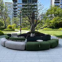Nordic Outdoor Rattan Sofa Set for Patio Garden Balcony Villa Designer Furniture