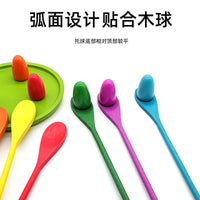 厂家直供感统训练器材木质平衡勺蛋平衡棒儿童婴幼儿早教户外玩具