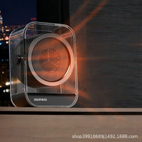 Portable Mini Heater for Home Office Bedroom Desktop Baby Room Bathroom - Fast Heating Electric Fan Heater