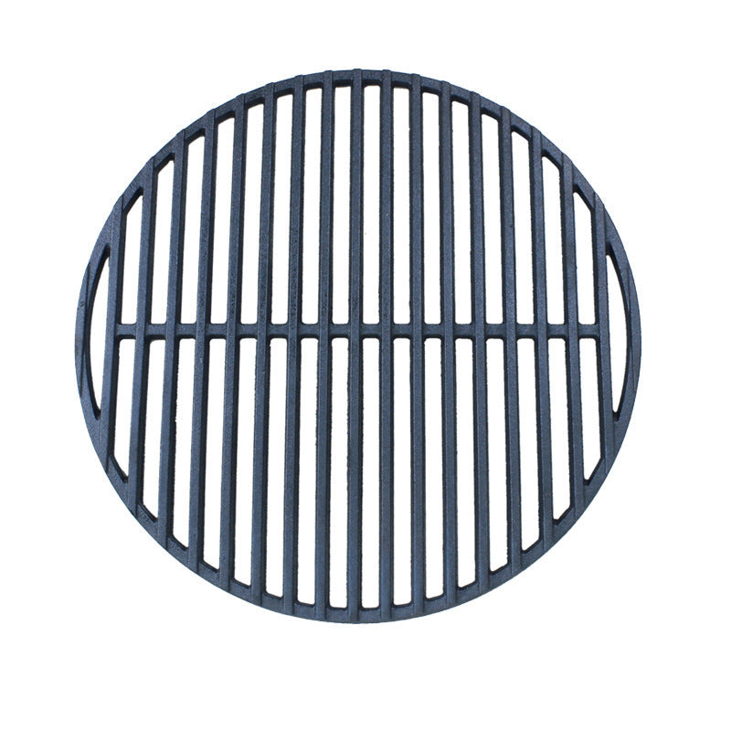 Enamel Cast Iron Grill Grate Round BBQ Cooking Grid for Outdoor Grills