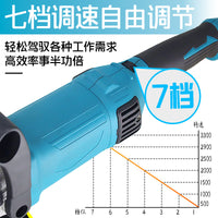 Car Polisher 110V/220V Vehicle Waxing Glazing Machine Home Marble Tile Floor Repair Polishing Tool