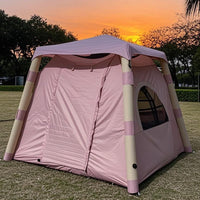 Automatic Inflatable Tent Outdoor Camping Portable Party Tent with Canopy Large Space Multi-person Tent
