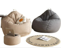 Oversized Single EPP Bean Bag Chair for Adults and Pets, Tatami Lazy Sofa Lounger with Backrest