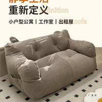 Lazy Sofa Bed for Balcony Bedroom, Single/Double Small Sofa for Renting, Tatami Small Apartment Sofa Chair