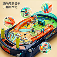 Kids Educational Brain Training Parent-Child Interactive Indoor Tabletop Marble Launch Game Machine Toy
