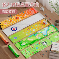 Desktop Curling Game for Kids, Educational & Casual Ice Hockey Toy for Boys & Girls, Parent-Child Interactive Game