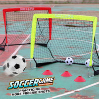 Portable Foldable Kids Soccer Goal Net Outdoor Leisure Sports Training Toy