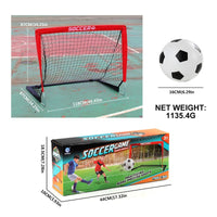 Portable Foldable Kids Soccer Goal Net Outdoor Leisure Sports Training Toy