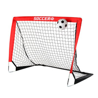Portable Foldable Kids Soccer Goal Net Outdoor Leisure Sports Training Toy