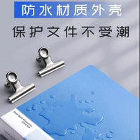 A4 Thickened Document Folder with Transparent Inserts, Multi-layer File Organizer for Office Supplies