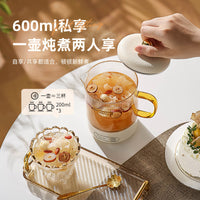 Multifunctional Health Kettle for Home and Office, Small Flower Tea Cup, Automatic Tea Maker, Festival Gift Set