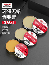 DELIXI Solder Paste Lead-Free Environmentally Friendly Solder Wire Electric Soldering Iron Repair Rosin Flux