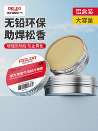 DELIXI Solder Paste Lead-Free Environmentally Friendly Solder Wire Electric Soldering Iron Repair Rosin Flux