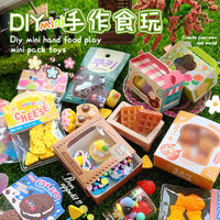 Mr. Toy Kids DIY Mini Handmade Play Food Material Kit Set Squeeze Fun Educational Craft Gift for Girls