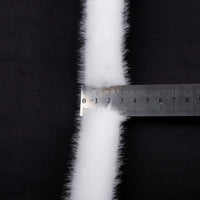 Faux Mink Fur Trim Strip 3cm for Cheongsam New Year Clothes Cuffs Tang Suit Apparel Accessories Factory Direct Supply