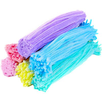 110g Thickened Colorful Chenille Stems Pipe Cleaners for Kids DIY Craft Supplies Educational Toy