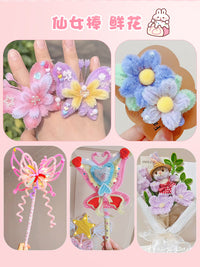 Thickened Chenille Stems Pipe Cleaners for Kids DIY Craft Plush Strips Flower Bouquet Making Material Macaron Colors