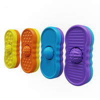 Sensory Fidget Toys Multi-Textured Sliding Decompression Board for Kids, Silicone Sensory Toy Set