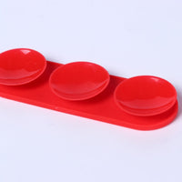 Sensory Fidget Toys Silicone Stress Relief Suction Cup Textured Strips for Anxiety and Focus
