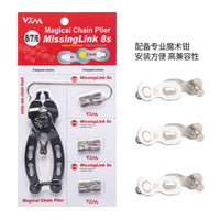 VXM Mountain Bike Chain Removal Tool Pliers with 6/7/8/9/10/11 Speed Master Link Set