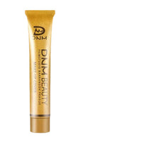 DNM Gold Tube Concealer Foundation Cream for Acne Scars, Freckles, Tattoos, Redness, Dark Circles