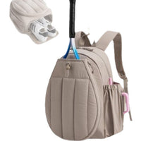 Cross-border Hot-Selling Tennis and Badminton Racket Sports Backpack with Independent Shoe Compartment and Quilted Design