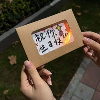DIY Handmade Burning Greeting Card Set for Birthdays, Christmas, and Special Occasions - Unique Gift for Friends