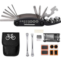 Multi-functional Bicycle Repair Tool Kit Mountain Bike Tire Repair Pump Wrench Combination Tool Set