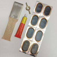 Tire Repair Patch Kit for Bicycle Motorcycle Electric Vehicle Inner Tube Puncture Fix Glue Film Tool Set