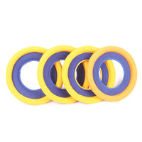 New European and American Pet Supplies Durable Bite-Resistant Throwing Large Dog Flying Disc Outdoor Training Pet Toy Frisbee
