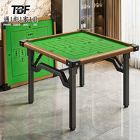 Folding Square Table for Card Games, Mahjong, and Dining