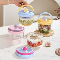 New Portable Salad Cup with Lid and Spoon, Leak-Proof Salad Bowl for Outdoor Picnics, Diet Meals, and Fruit