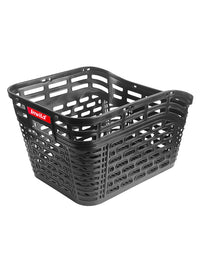 Mountain Bike Rear Basket with Quick Release Rack - Large Capacity Storage for Bicycles, Student Bikes, and Cargo