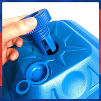 Outdoor Large Sunshade Umbrella Base Commercial Water-Filled Stand Thickened Reinforced Plastic