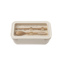 Microwaveable Divided Lunch Box for Office Workers, 1100ML Bento Box for Healthy Meals