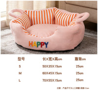 Portable Pet Car Seat Bed for Dogs and Cats - Washable Sofa Nest Travel Mat