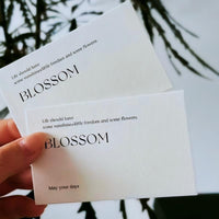 Tree Grain Paper Florist Card QR Code Business Card LOGO Free Design After-Sales Maintenance Card Chinese and English Printing Production