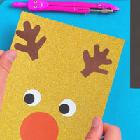 A5 Glitter Cardstock for DIY Kids' Paper Cutting and Origami, Kindergarten Craft Supplies, 250gsm Frosted Shimmer Hard Card Paper