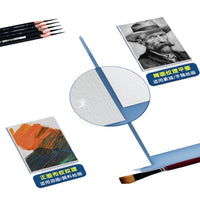 Textured Oil Painting White Practice Cardboard Art Paper for Acrylic Painting 800g Thickened Student Art Paper