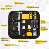 Watch Repair Tool Kit, 72-Piece Set for Battery Replacement and Disassembly