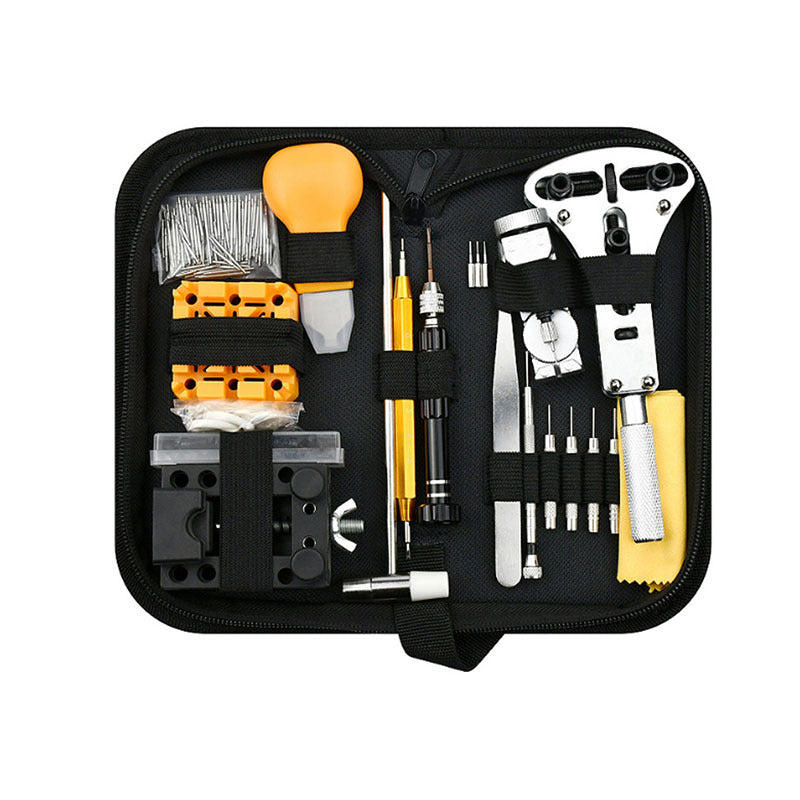 Watch Repair Tool Kit 155-Piece Set for Disassembly and Battery Replacement