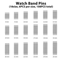 Watch Repair Tool Kit, Multi-functional Adjustable Wristwatch Band Link Removal and Repair Set